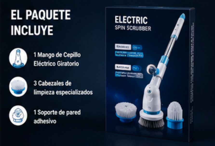 CEPILLO ELECTRICO GIRATORIO MULTIUSO 5 en 1
